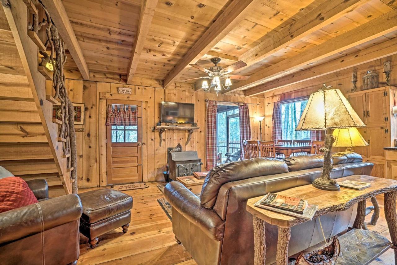 Helen Area Rustic Retreat About 5 Miles To Main Street Villa Sautee Nacoochee Ngoại thất bức ảnh