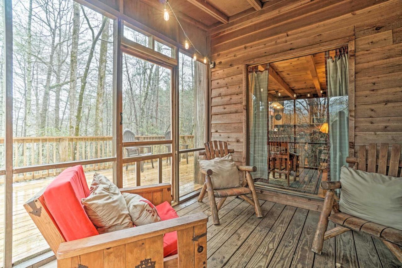 Helen Area Rustic Retreat About 5 Miles To Main Street Villa Sautee Nacoochee Ngoại thất bức ảnh
