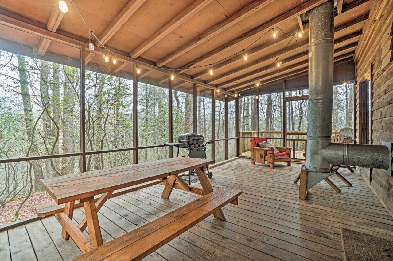 Helen Area Rustic Retreat About 5 Miles To Main Street Villa Sautee Nacoochee Ngoại thất bức ảnh